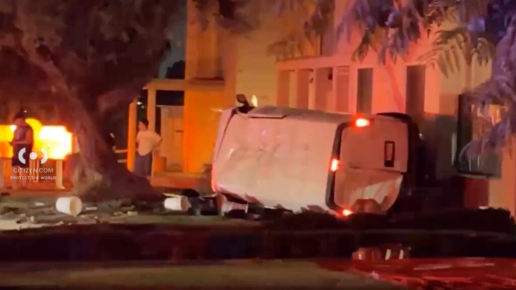 10 Hospitalized After Two-Car Rollover Crash in Whittier, Firefighters Say 10 Hospitalized After Two-Car Rollover Crash in Whittier, Firefighters Say