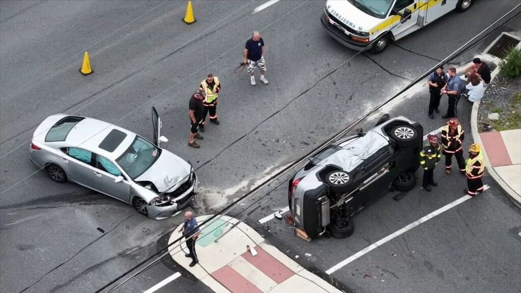 One Injured After Two-Vehicle Rollover Crash in Bethlehem Township One Injured After Two-Vehicle Rollover Crash in Bethlehem Township