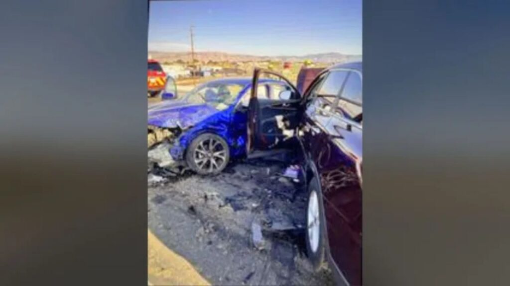 Two Hospitalized After 3-Vehicle Crash in Victorville; Woman Arrested on DUI Suspicion