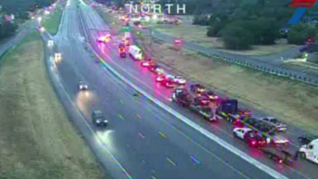 Highway 287 Closed in Fort Worth After Garbage Truck Hits Bridge, Killing Driver Highway 287 Closed in Fort Worth After Garbage Truck Hits Bridge, Killing Driver