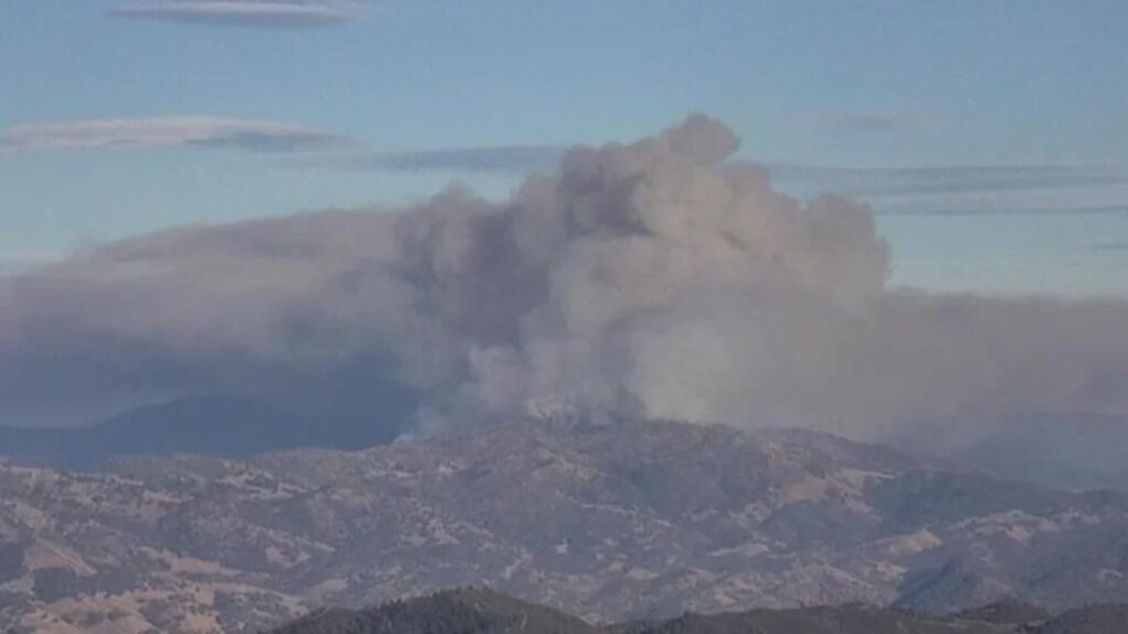 Lucas Fire Prompts Evacuations Near Lake-Mendocino County Line as Firefighters Battle Wildfire