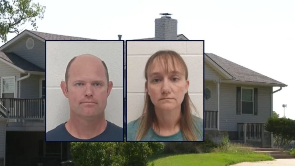 Oklahoma Air Force Officer and Wife Accused of Keeping Adopted Daughter in Closet Oklahoma Air Force Officer and Wife Accused of Keeping Adopted Daughter in Closet