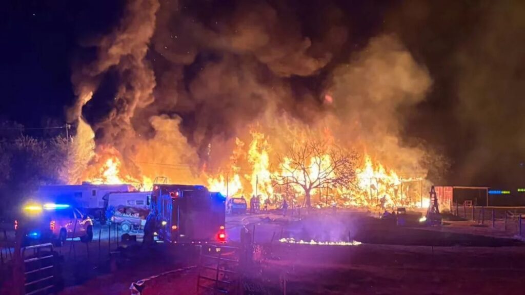 One Person Found Dead After Multiple Structure Fires Near Moffat One Person Found Dead After Multiple Structure Fires Near Moffat