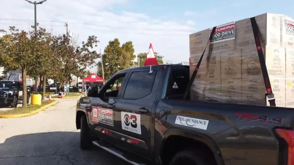 84 Toyota Tundra Trucks Deliver Food to Help Philadelphia Families Facing Hunger 84 Toyota Tundra Trucks Deliver Food to Help Philadelphia Families Facing Hunger