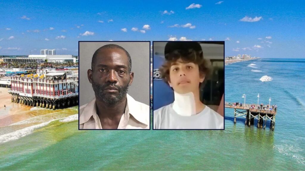 Florida Man Sentenced to 45 Years After Slashing Teen Boy’s Neck Near Daytona Beach Boardwalk