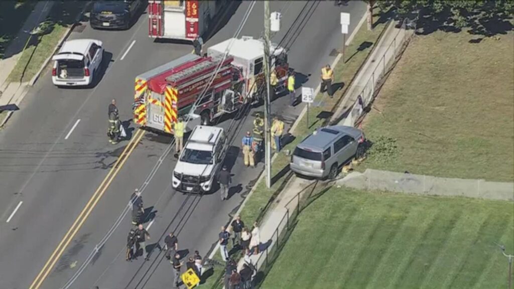 Six Teens Injured After SUV Leaves Road and Hits Pedestrians in Lindenwold, New Jersey