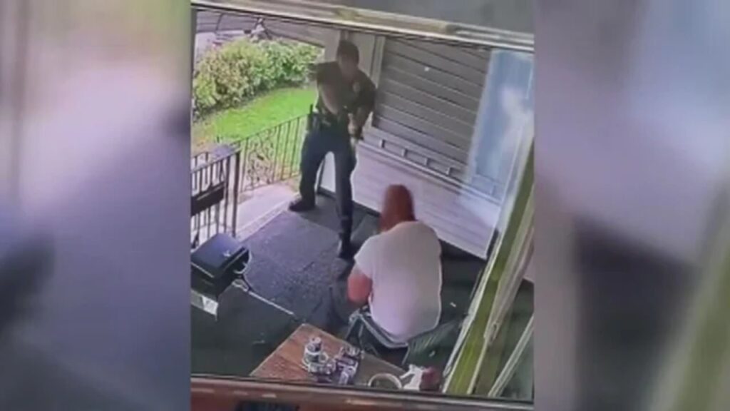 Video of Donora Police Officer Punching and Tasing Seated Man Sparks Calls for Investigation Video of Donora Police Officer Punching and Tasing Seated Man Sparks Calls for Investigation