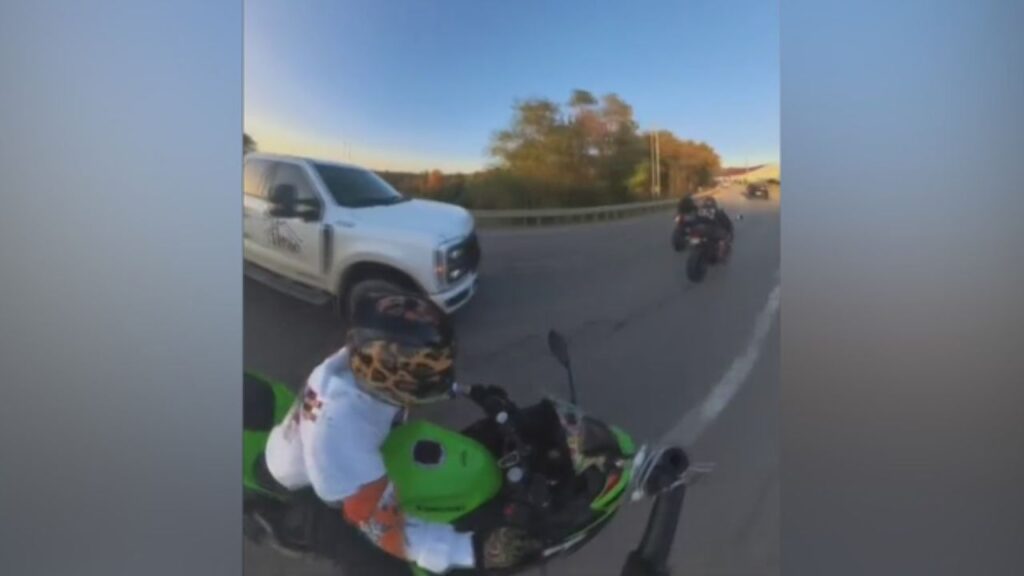 Viral Video Shows Pickup Truck Allegedly Forcing Pittsburgh-Area Motorcyclists Off the Road Viral Video Shows Pickup Truck Allegedly Forcing Pittsburgh-Area Motorcyclists Off the Road